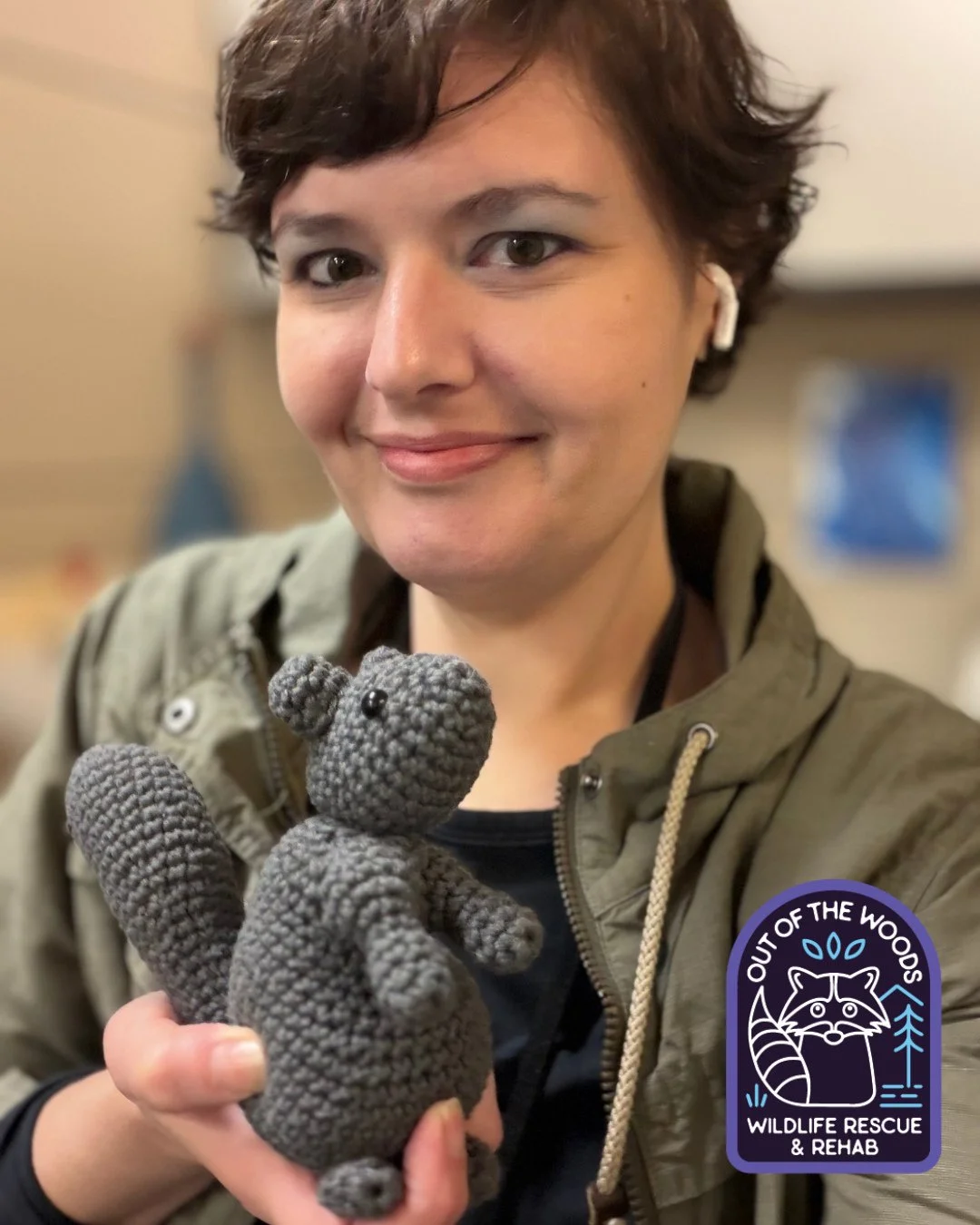 Happy Birthday to Danielle who is one our rehabbers and specializes in squirrels! Send Danielle some extra birthday love today! We are so grateful for all of her hard work, dedication, and contributions to OOTW! #wildliferescue #happybirthday #wildli