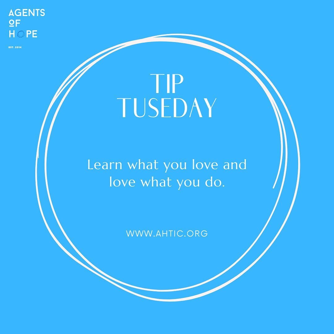Tip Tuesday, all tips by Nana Ahmed, the CEO and  founder of Agents of Hope! #AHTIglobal #RefugeeEducation #tiptuesday