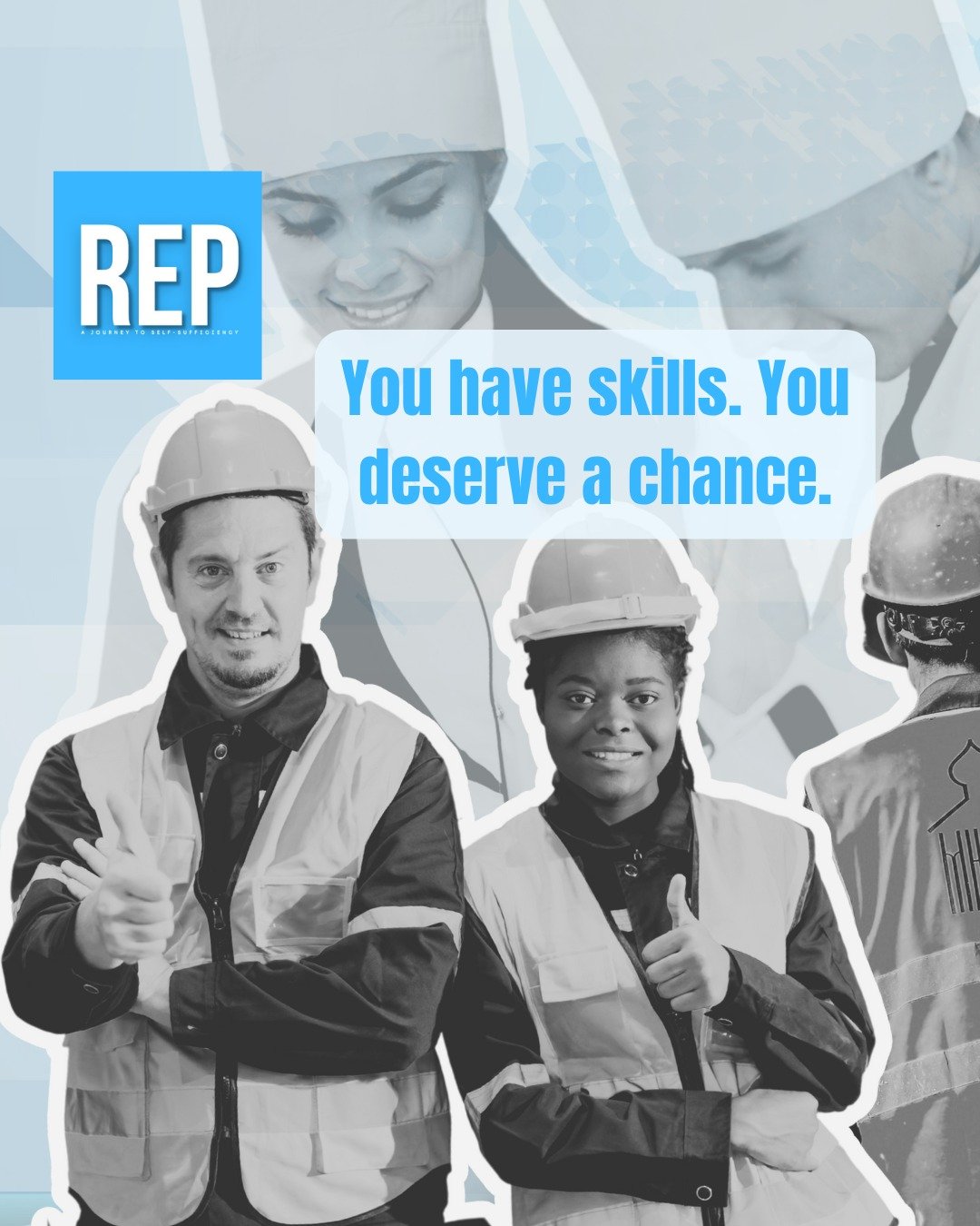 Finding the right job can feel overwhelming, but you&rsquo;re not alone. 💙

The REP Job Board was created to support refugees and newcomers who are ready to take the next step.

We work with employers who understand your journey and value what you b