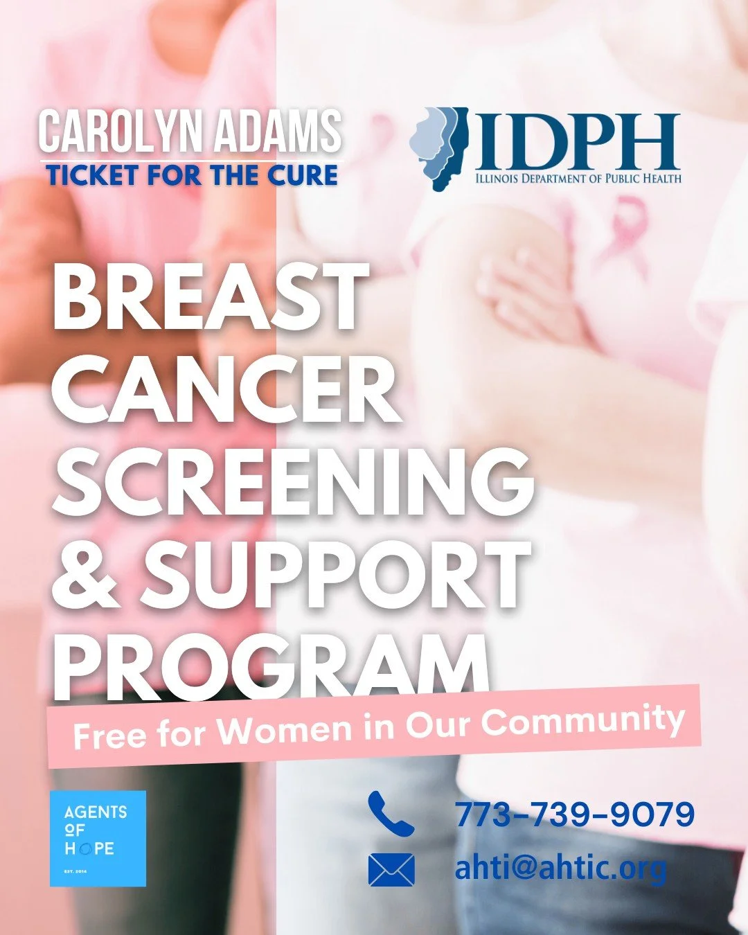 💖 Taking care of your health shouldn&rsquo;t be hard.

In partnership with the Illinois Department of Public Health Carolyn Adams Program, we help connect women in our community to free breast cancer screening and support. 

This program supports wo