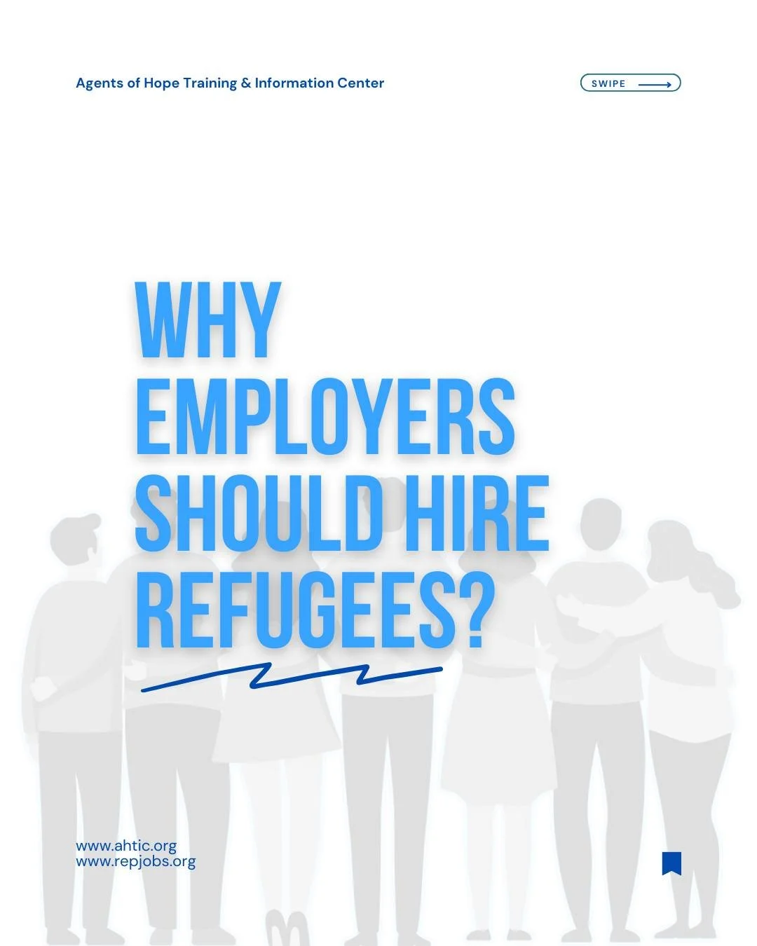 Real talent is already here.

All it needs is opportunity.

Our Job Board links employers with refugee candidates ready to work, contribute, and grow. 🌍💼

Interested? DM us or email ahti@ahtic.org
.
#TogetherForChange #WithRefugees 
#WorkWithPurpos