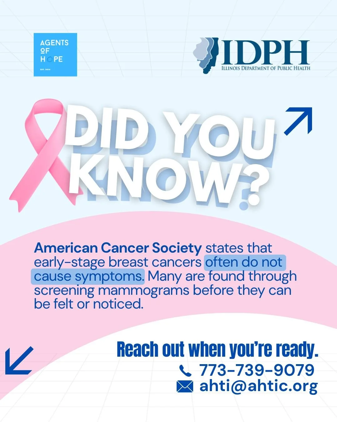 👉FAQs

Q: If I feel fine, do I still need screening?
 A: Yes. Early breast cancer often doesn&rsquo;t cause symptoms.

Q: Can breast cancer exist without pain?
 A: Yes. Many early cases don&rsquo;t cause pain or noticeable changes.

Q: How is breast