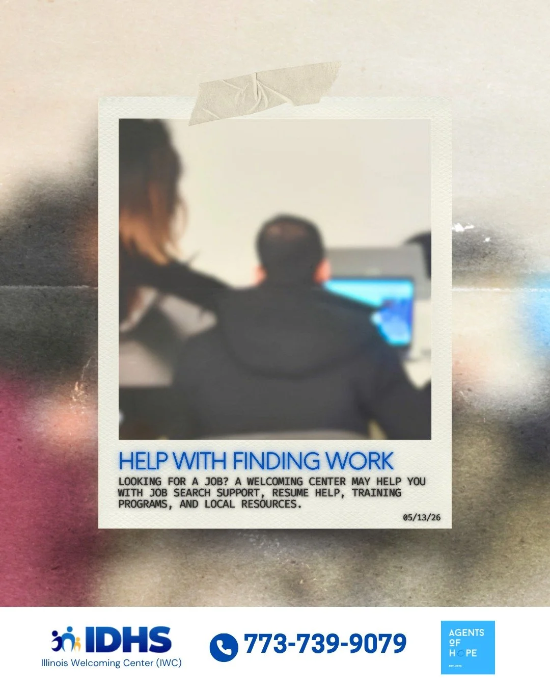 Finding work takes time.

Especially in a new place.

Some people need help with resumes.

Some are looking for training.

Some just want to understand where to start.

Welcoming Centers may help connect people to local job support and resources.

Kn