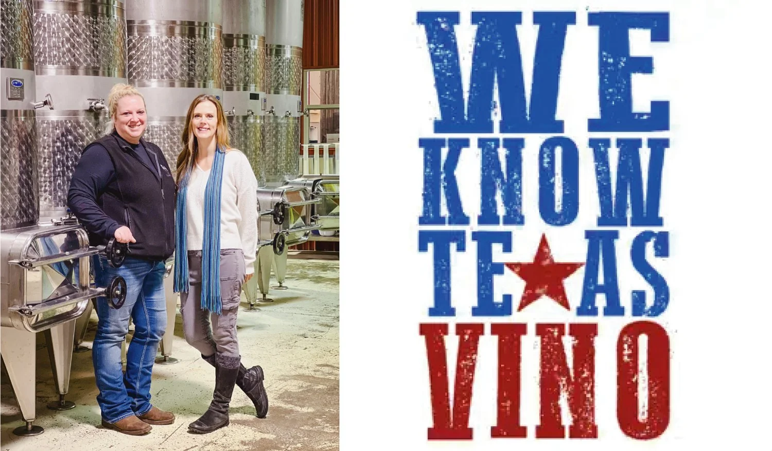Michelle and Kelly on We Know Texas Vino