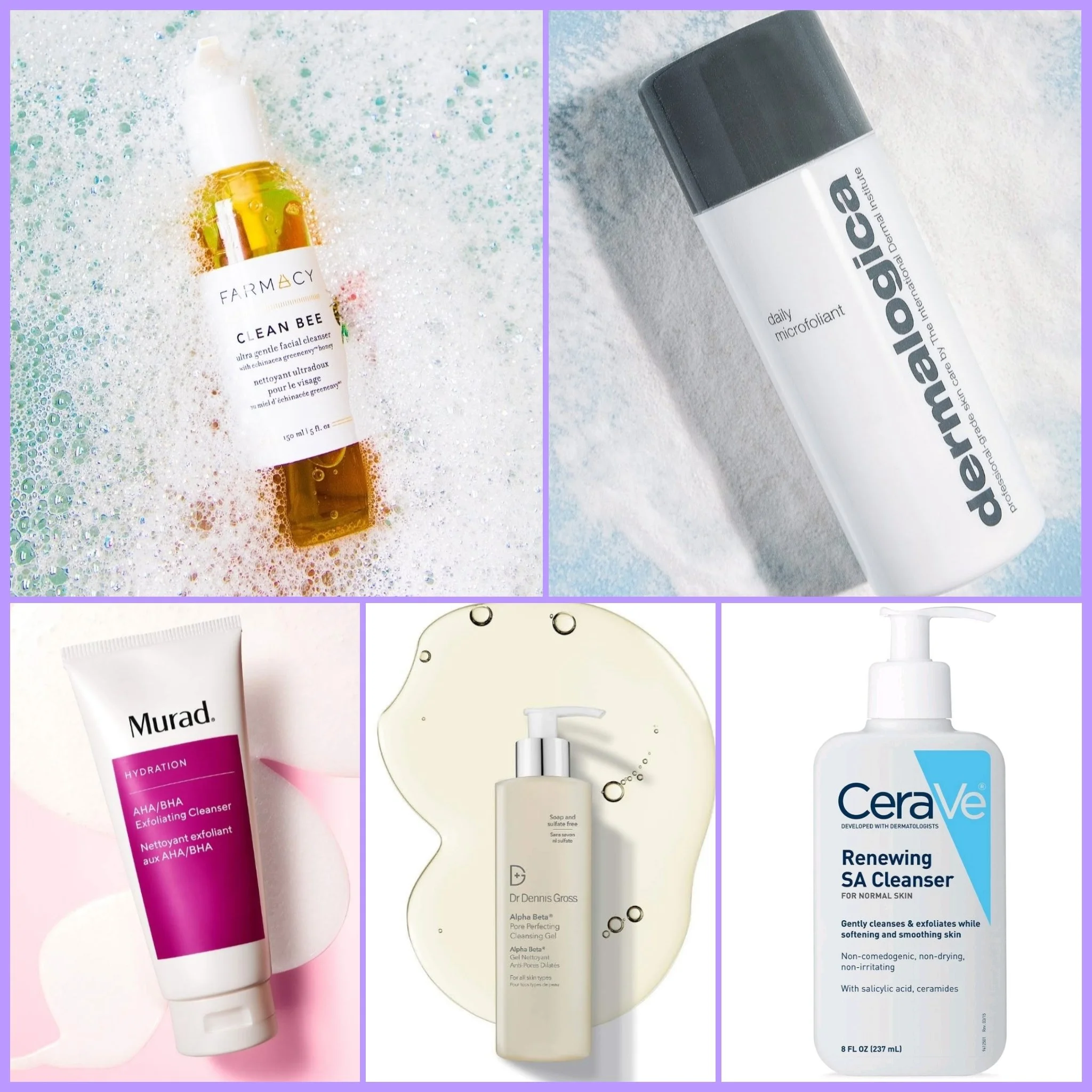 Facewash Frenzy! My Favorite Cleansers At The Moment 