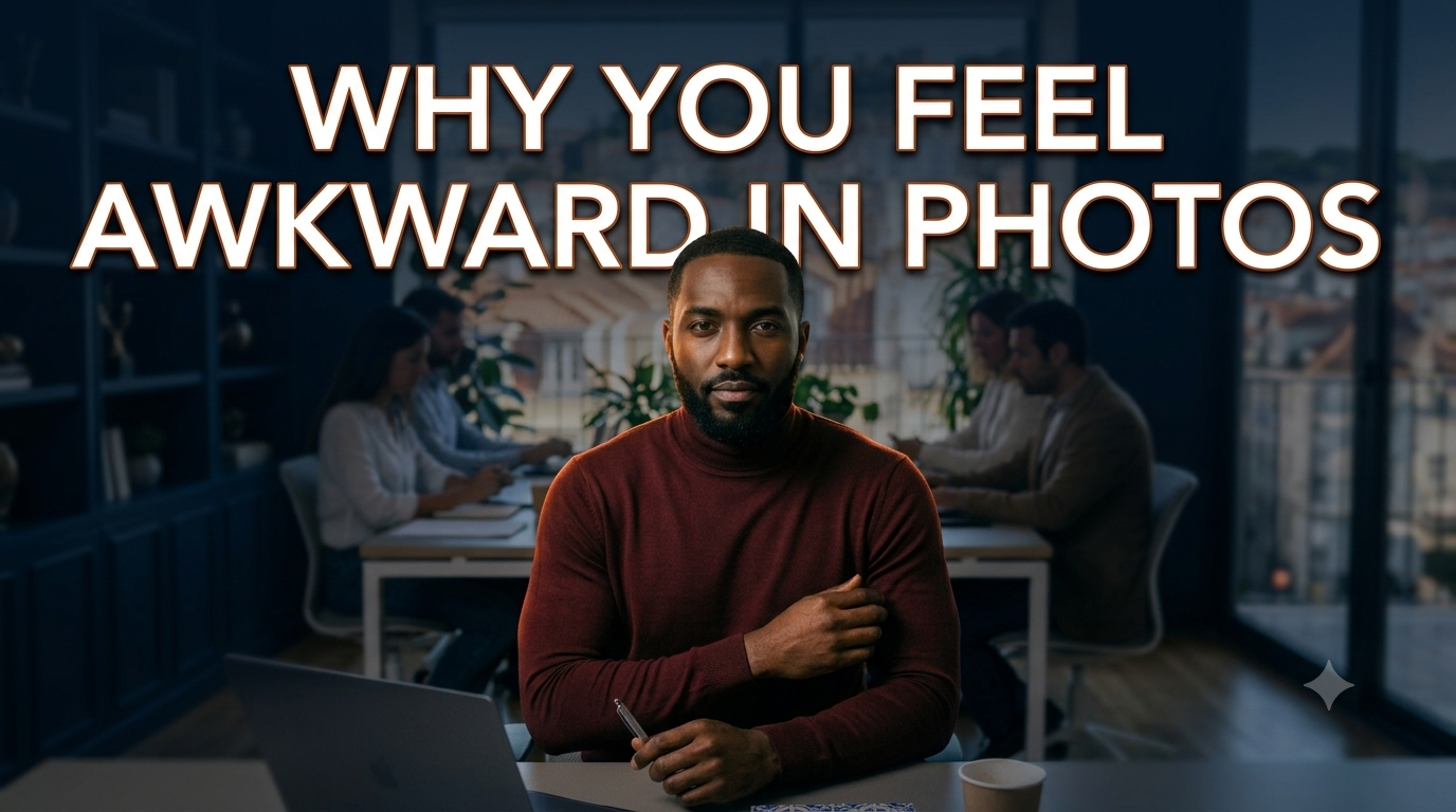 Why You Feel Awkward in Photos