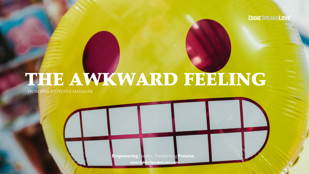 How to transition from peer to manager without feeling awkward