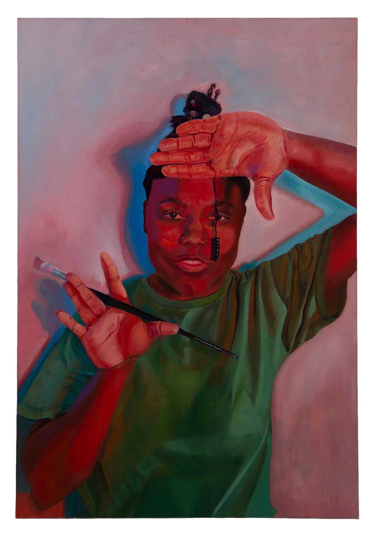 © Self Portrait / Oil on canvas / 36x24in / 2017