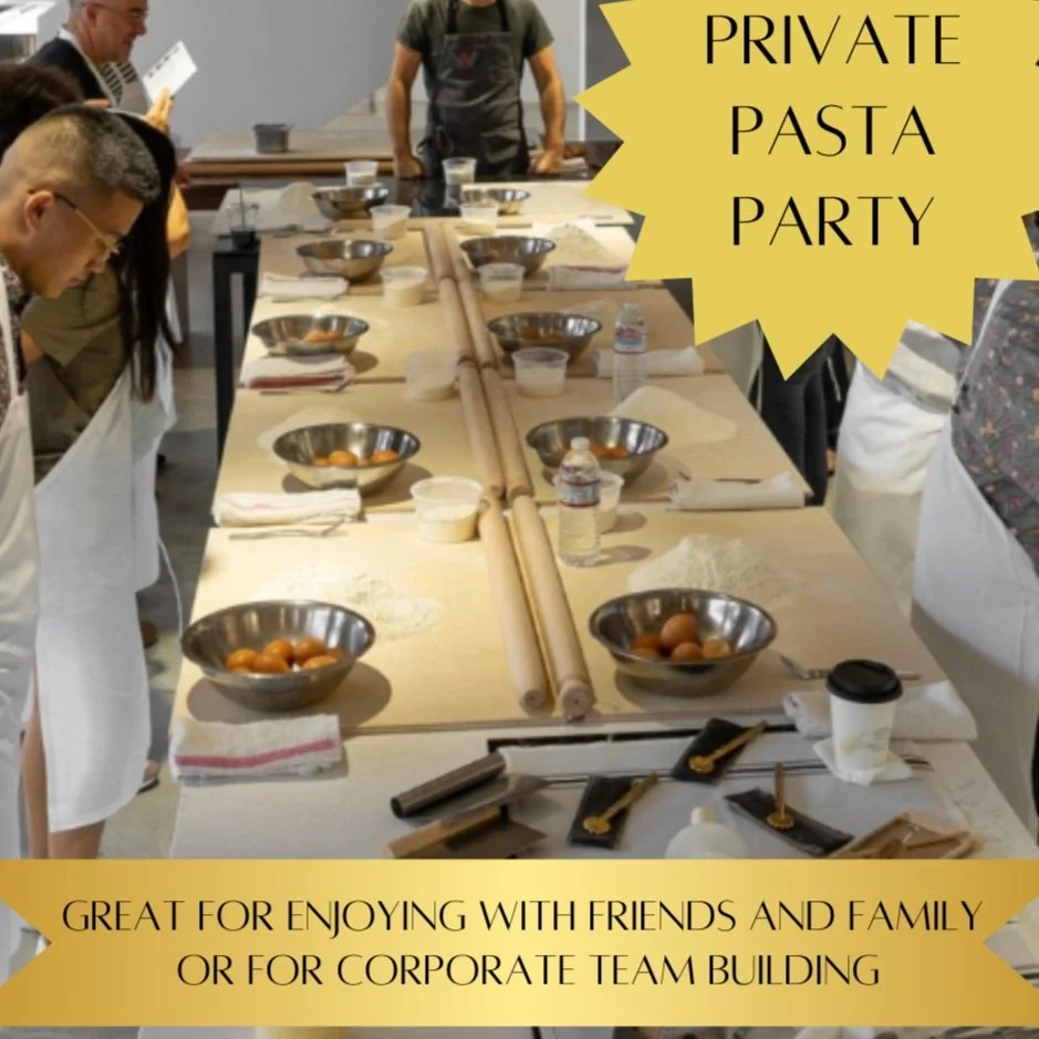 December 8, private pasta party