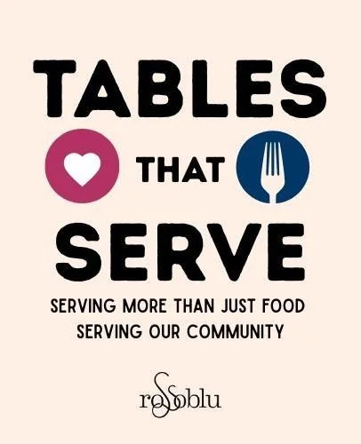 We believe restaurants can do more than serve food&mdash;they can serve their communities. ❤️💙⁠
⁠
We&rsquo;re proud to launch &quot;Tables that Serve&quot;, our new community initiative offering the Rossoblu space free of charge on Mondays, Tuesdays