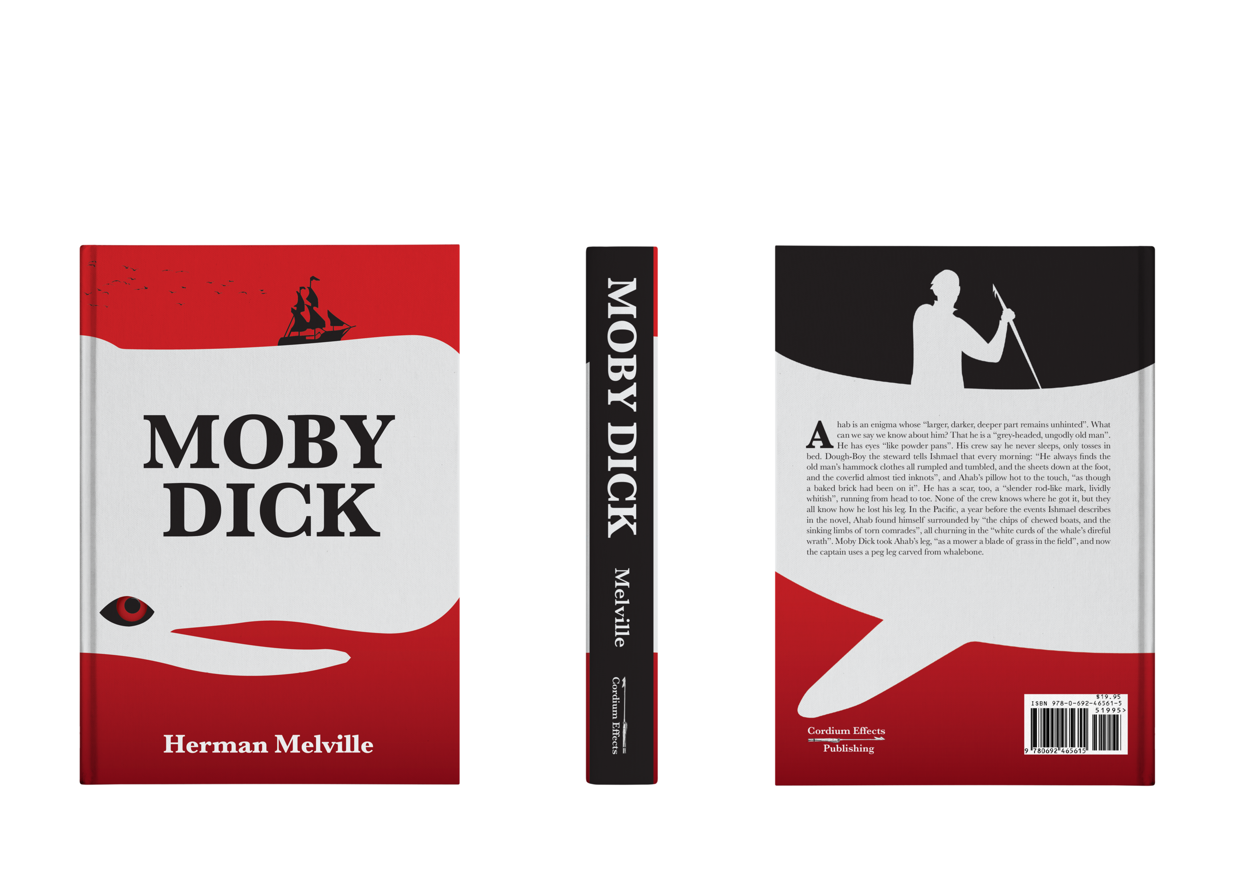 Moby Dick Book Cover