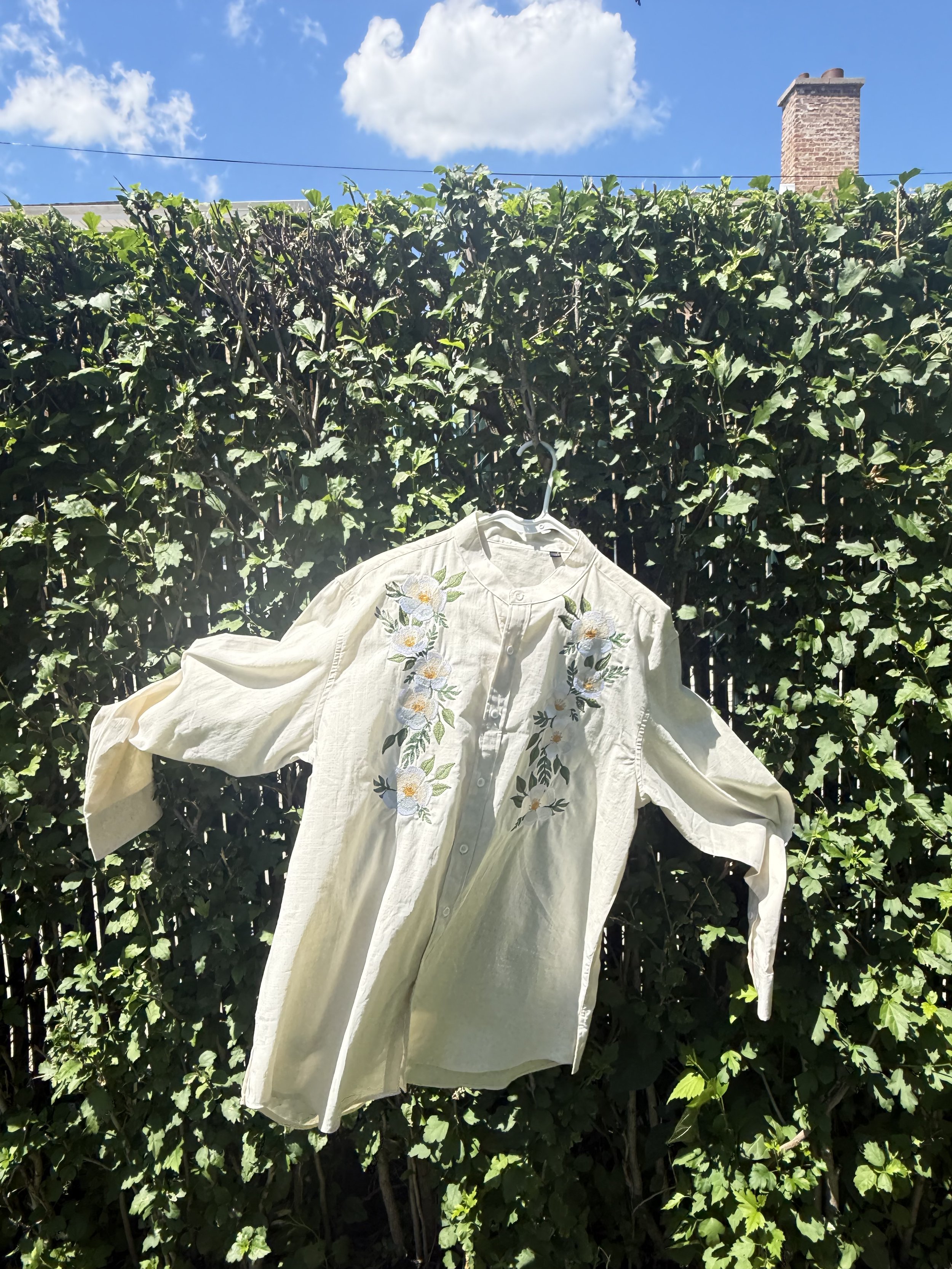 Sampaguita Embroidered Barong Americano