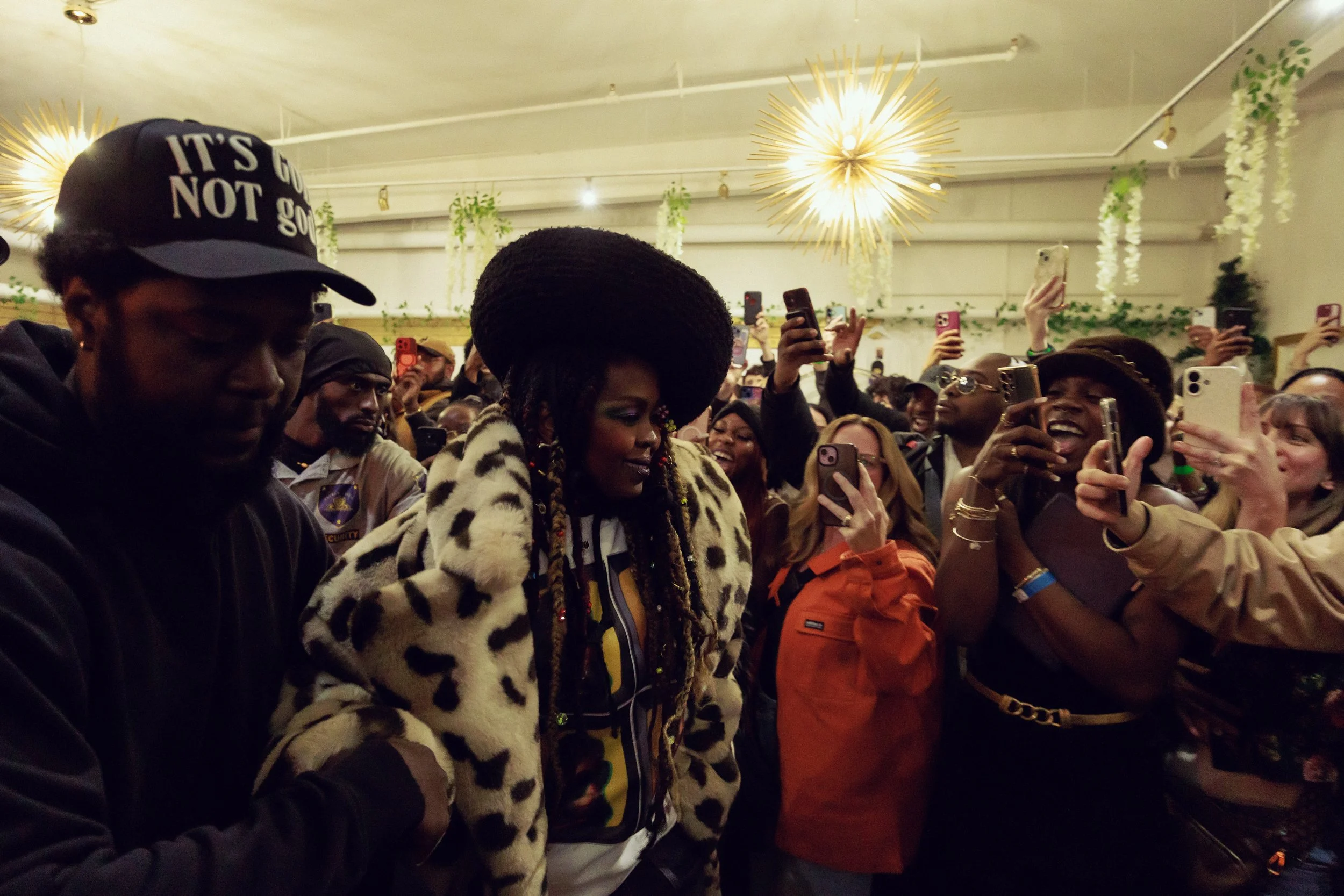 Inside Lauryn Hill’s Lively Meet-Up at Tribe.co