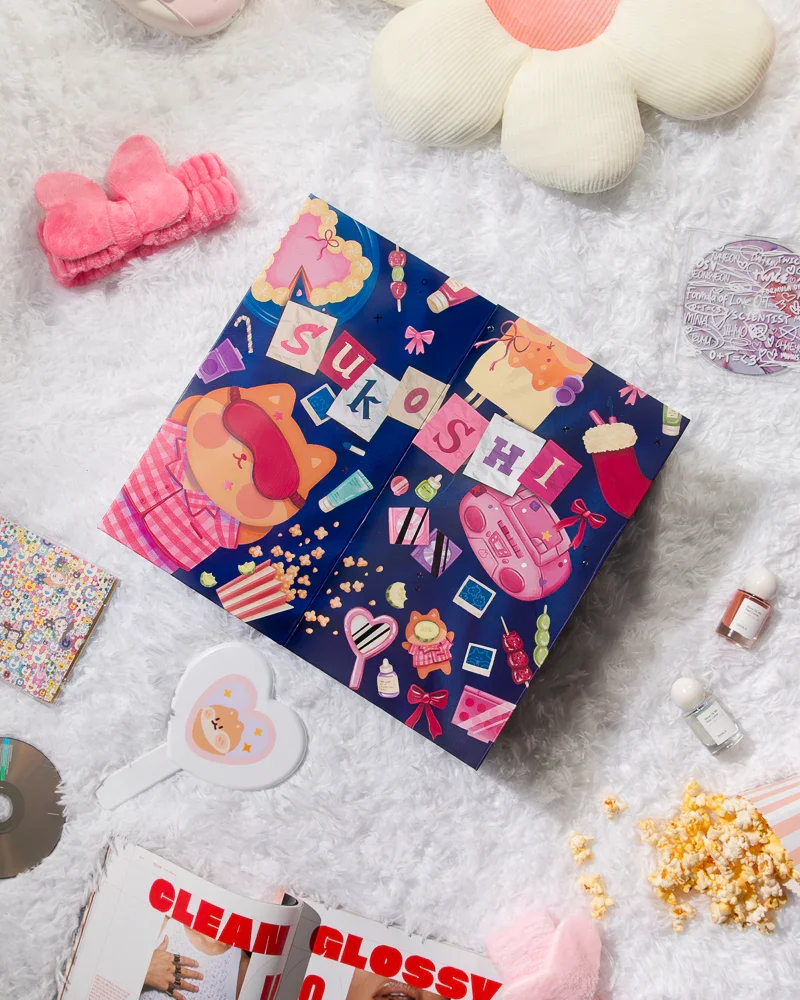 SUKOSHI Advent Calendar Design 2025