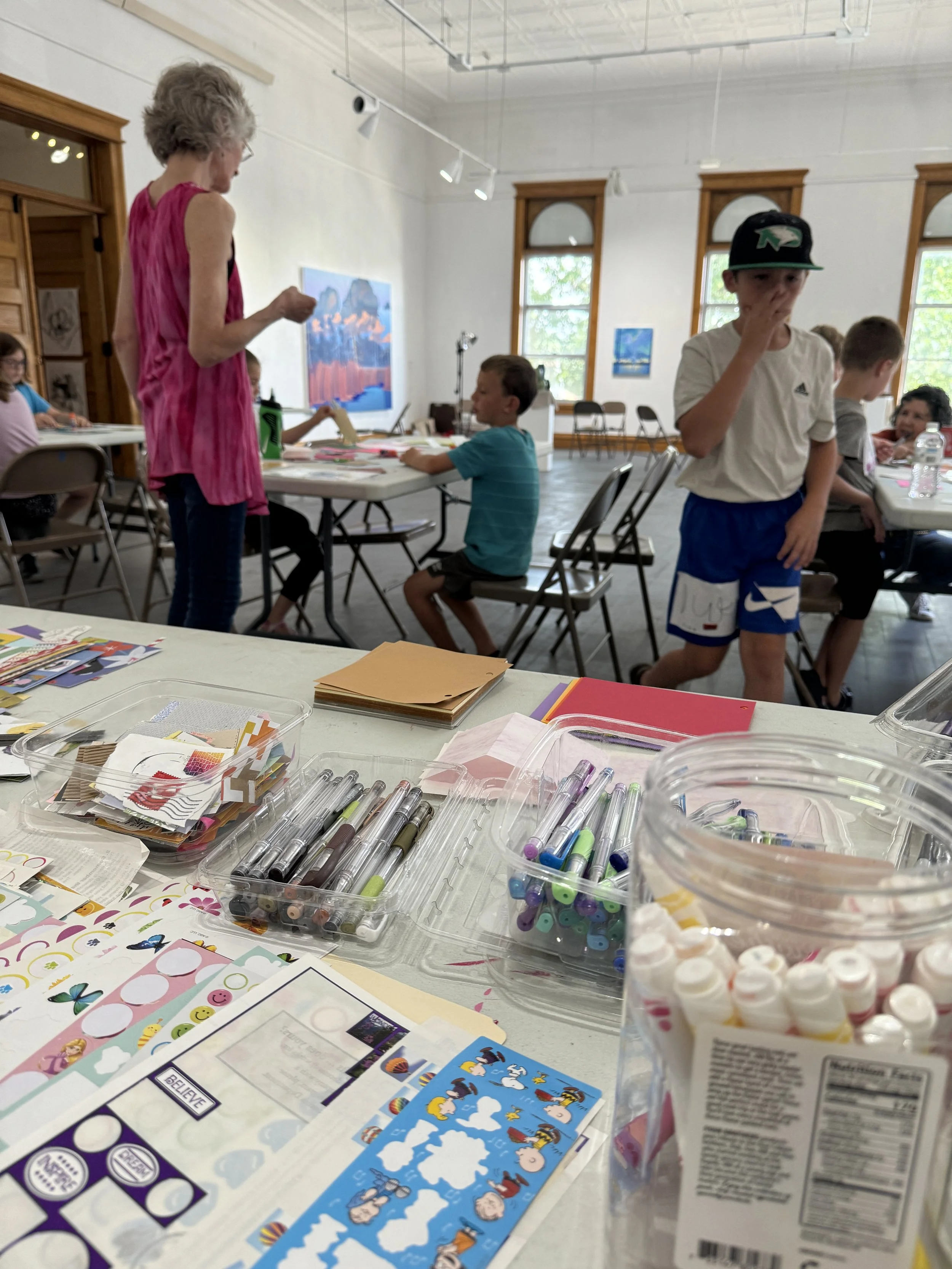 Children’s 3-D art workshop