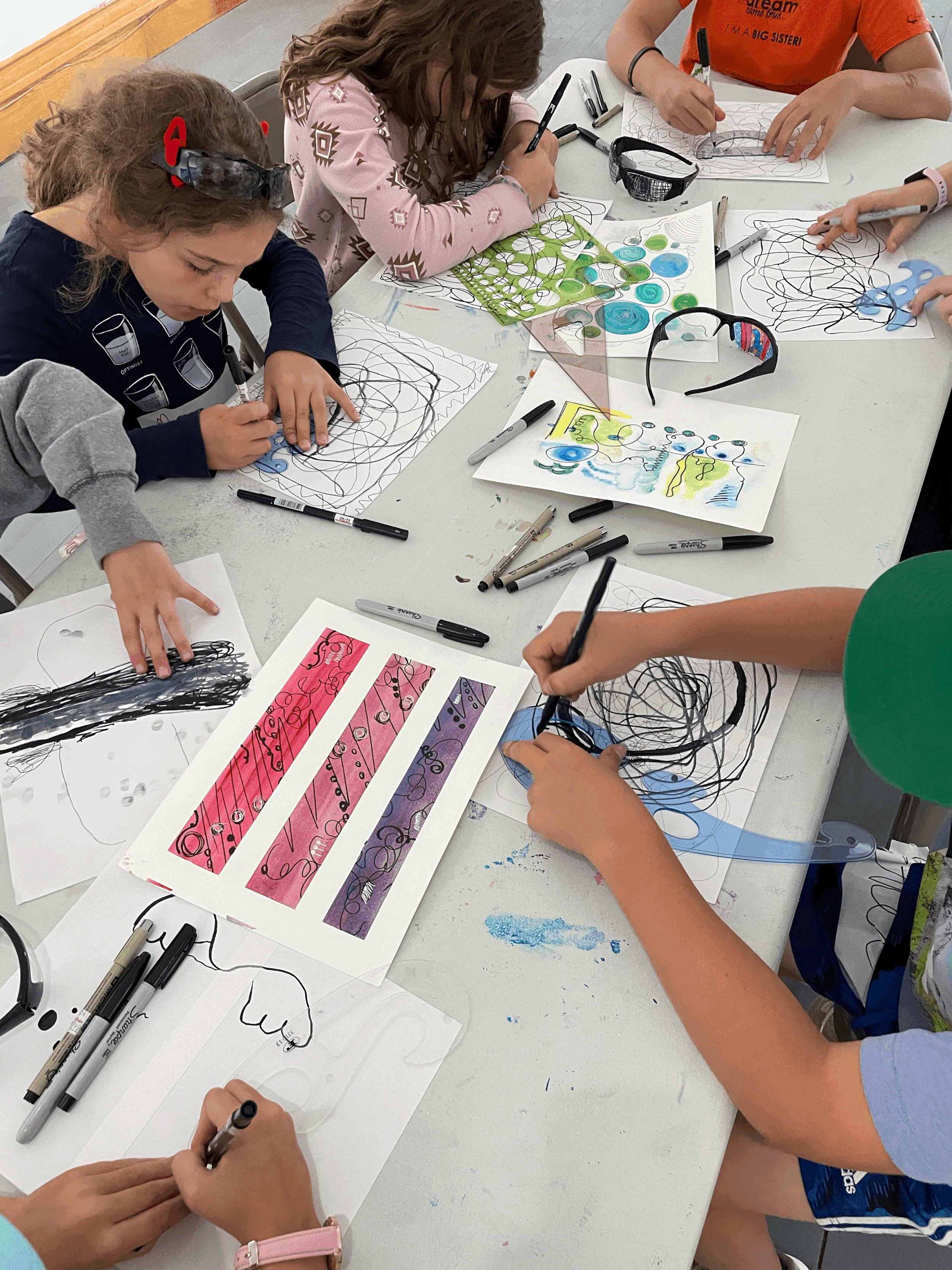 Children's Painting & Mixed Media Collage Workshop