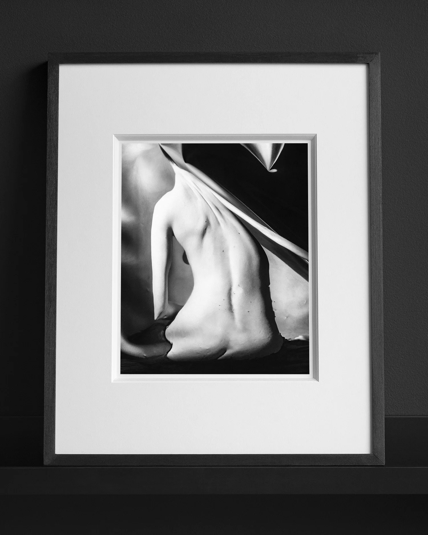 The folding of time and space: A visual attempt, 2025, size print 20 x 25 cm, 7 9/10 x 9 4/5 in, size framed 38,5 x 44,8 cm, 15 1/10 x 17 2/3 in, edition of 12 + 2 AP [archival pigment print]