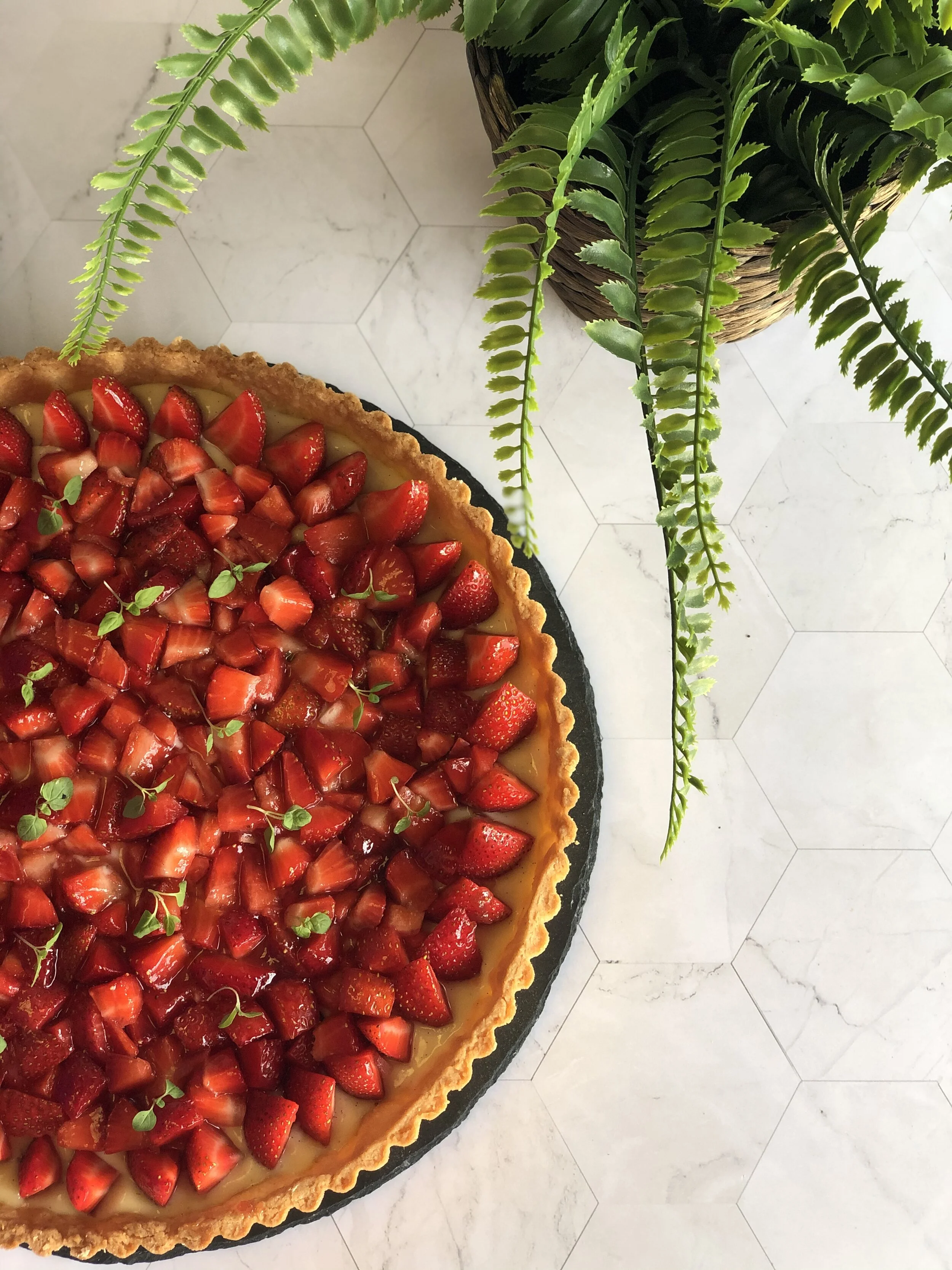 Strawberry tart
