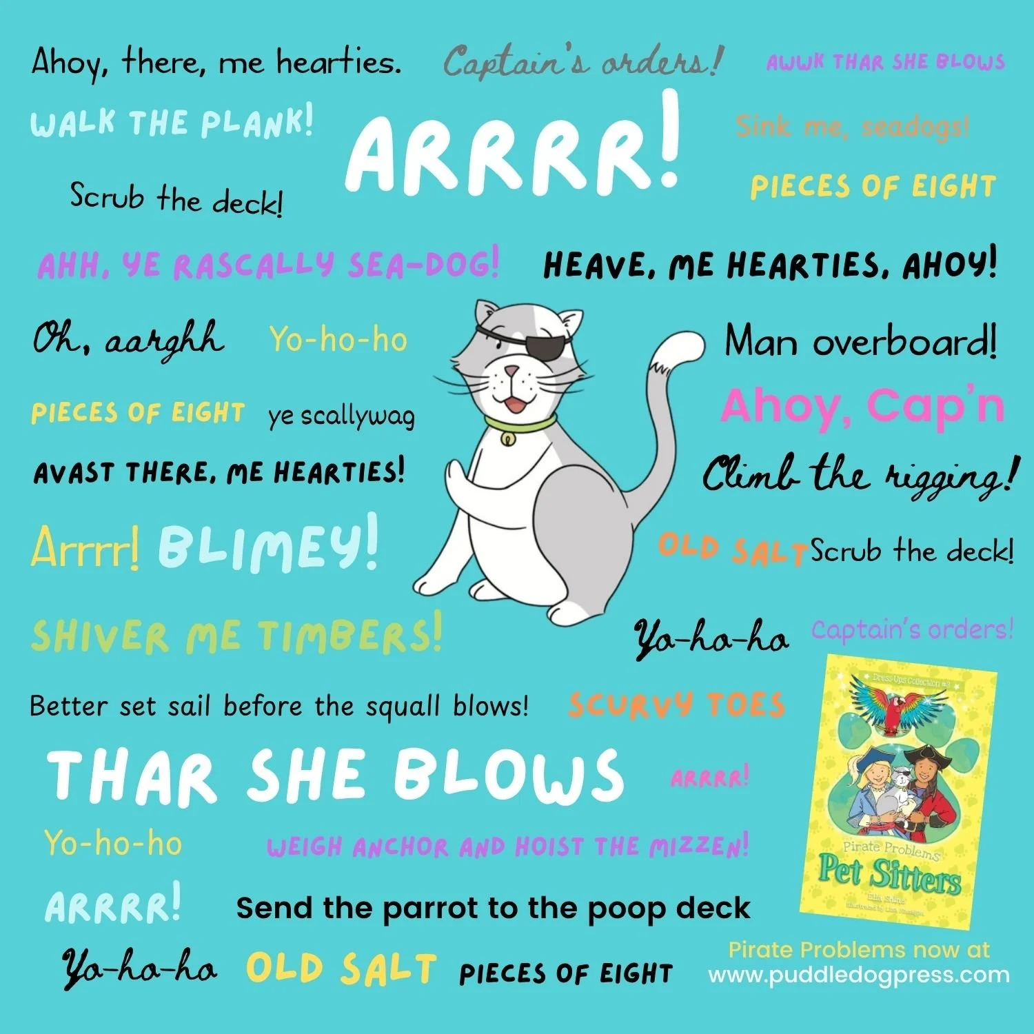 Talk like a Pirate words and phrases! 