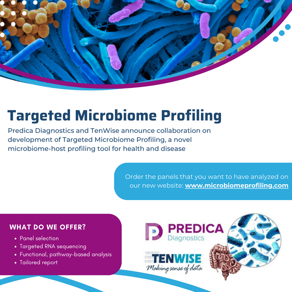 Launch of “Targeted Microbiome Profiling”, a pathway-based microbiome ...