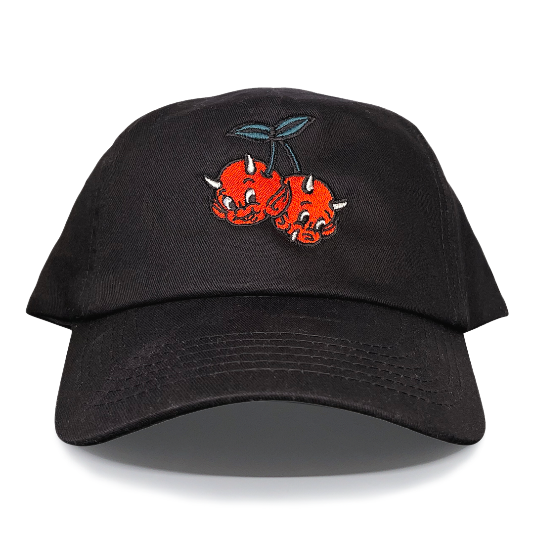 Devil Cherry Cap | Black