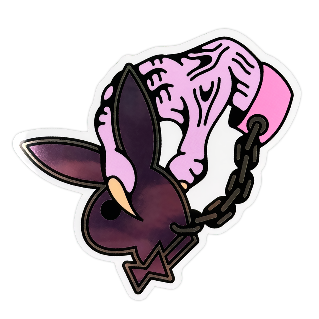 Prisoner of Bunnies Vinyl Sticker