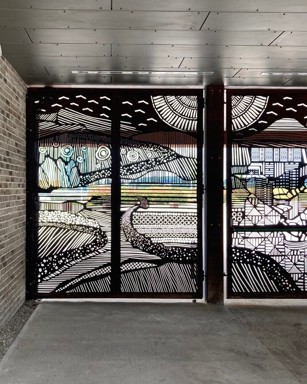 Welcome to Bespoke Atelier! We have been leading projects all over the U.K., creating large scale artworks for schools, the NHS, community centres, civic spaces and housing developments. 

Pictured here is the large, intricate, Corten Steel laser cut