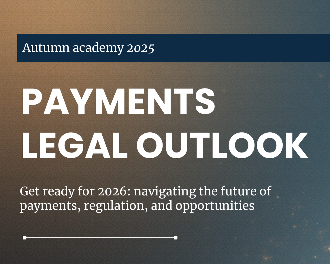 PayBelgium Autumn Academy 2025: Payments Legal Outlook 2026