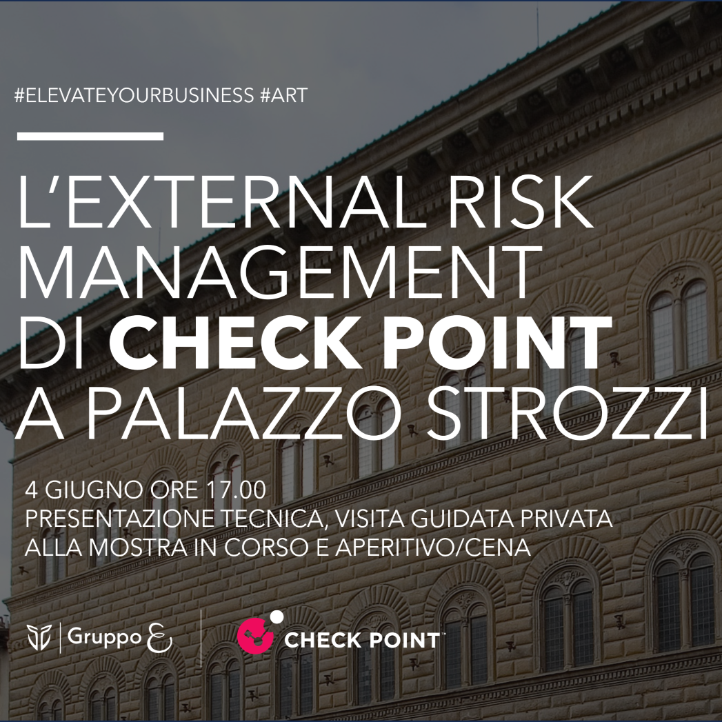 Infinity External Risk Management” di Check Point