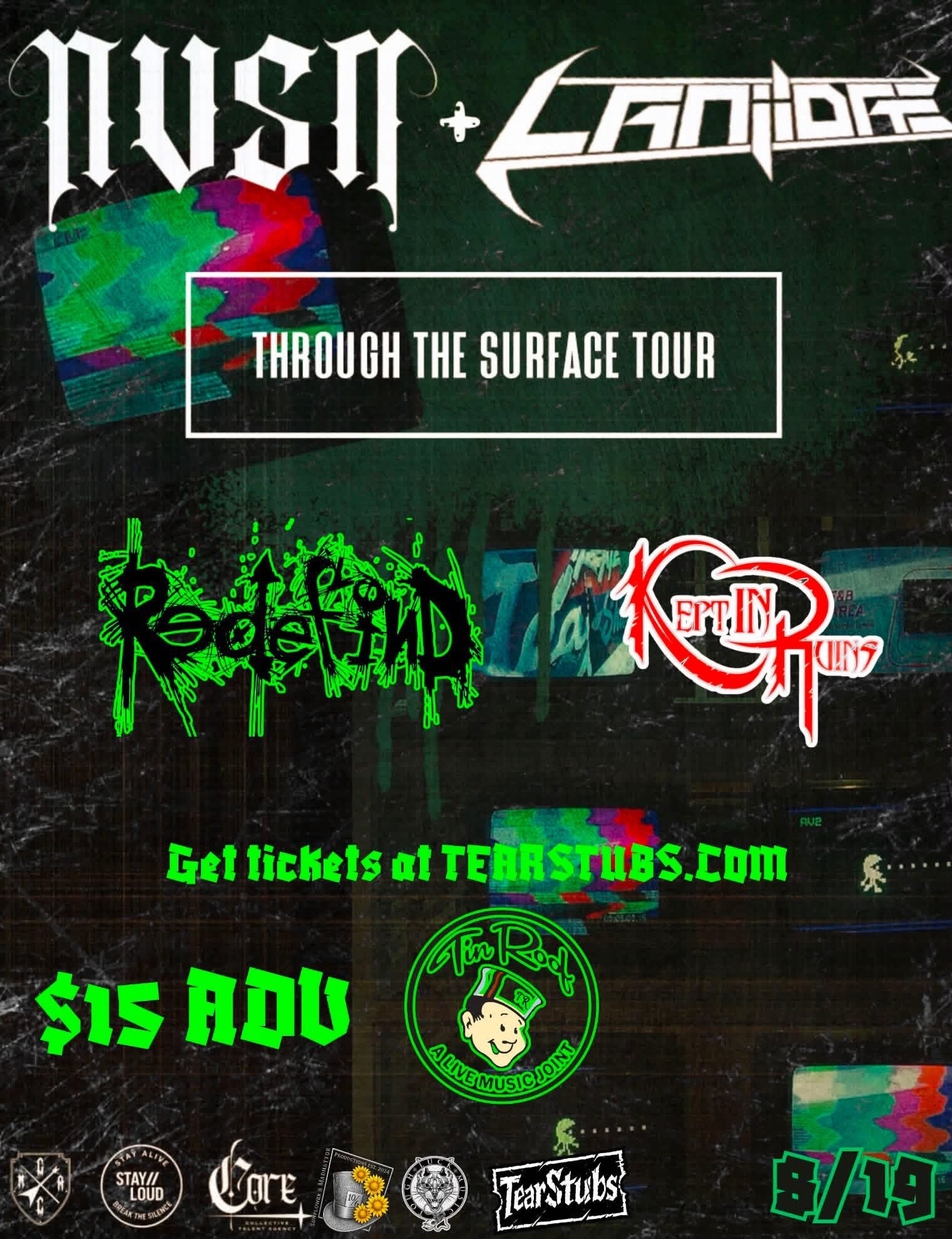 Through The Surface Tour