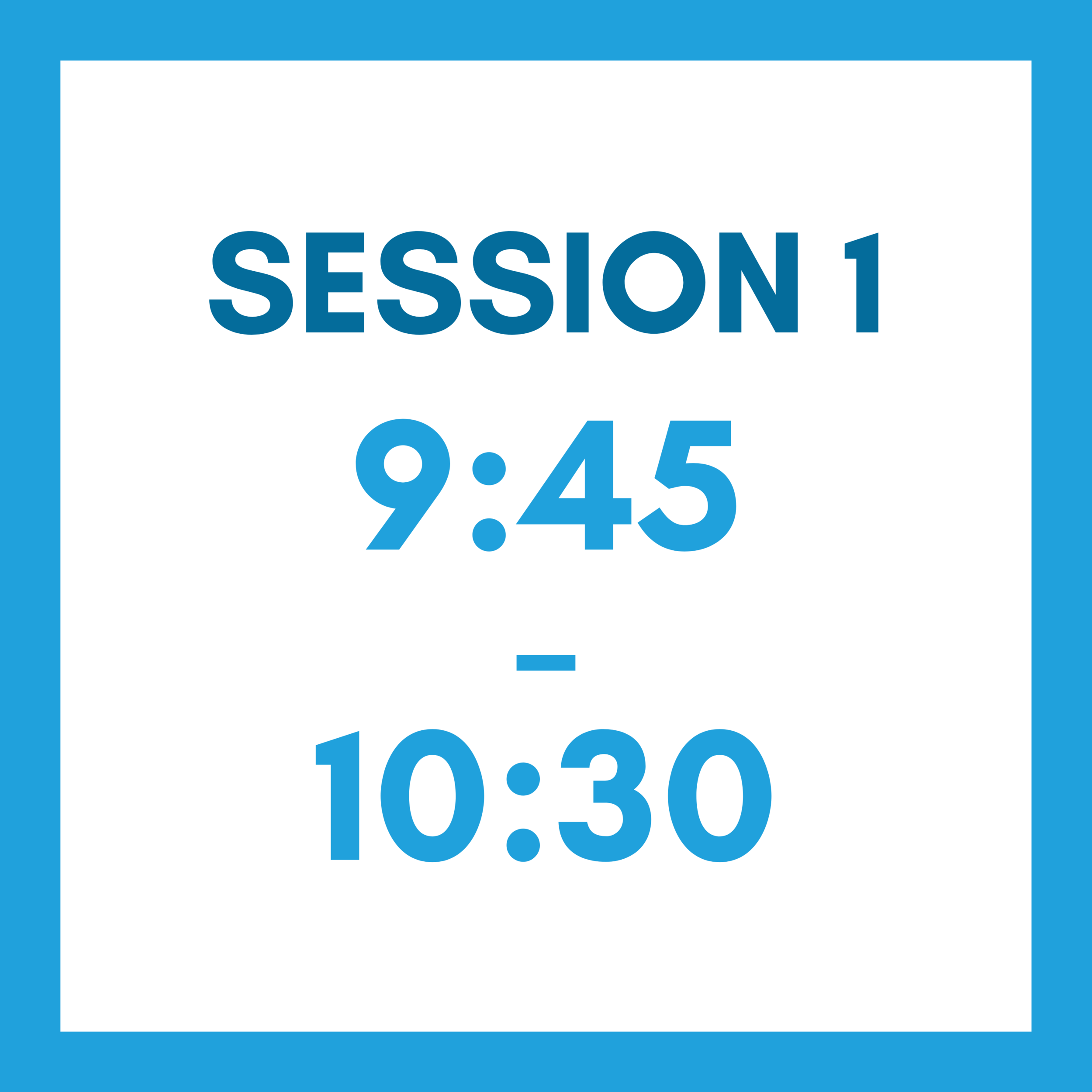      

 
   The first session will run from 9:45 to 10:30 CET.  
 






















     