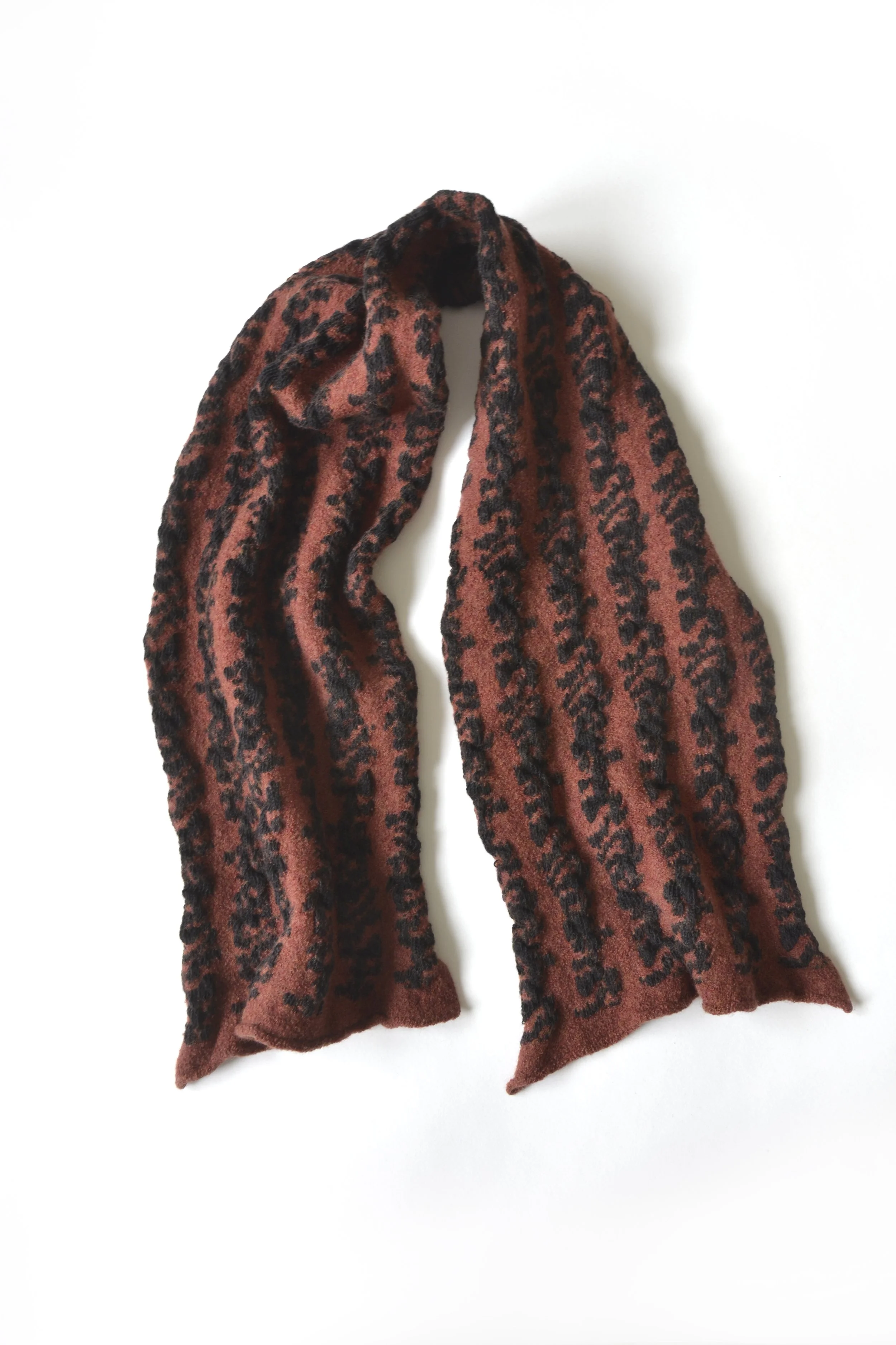 SAC OBJECTS x ABNORM WHITE SCARF