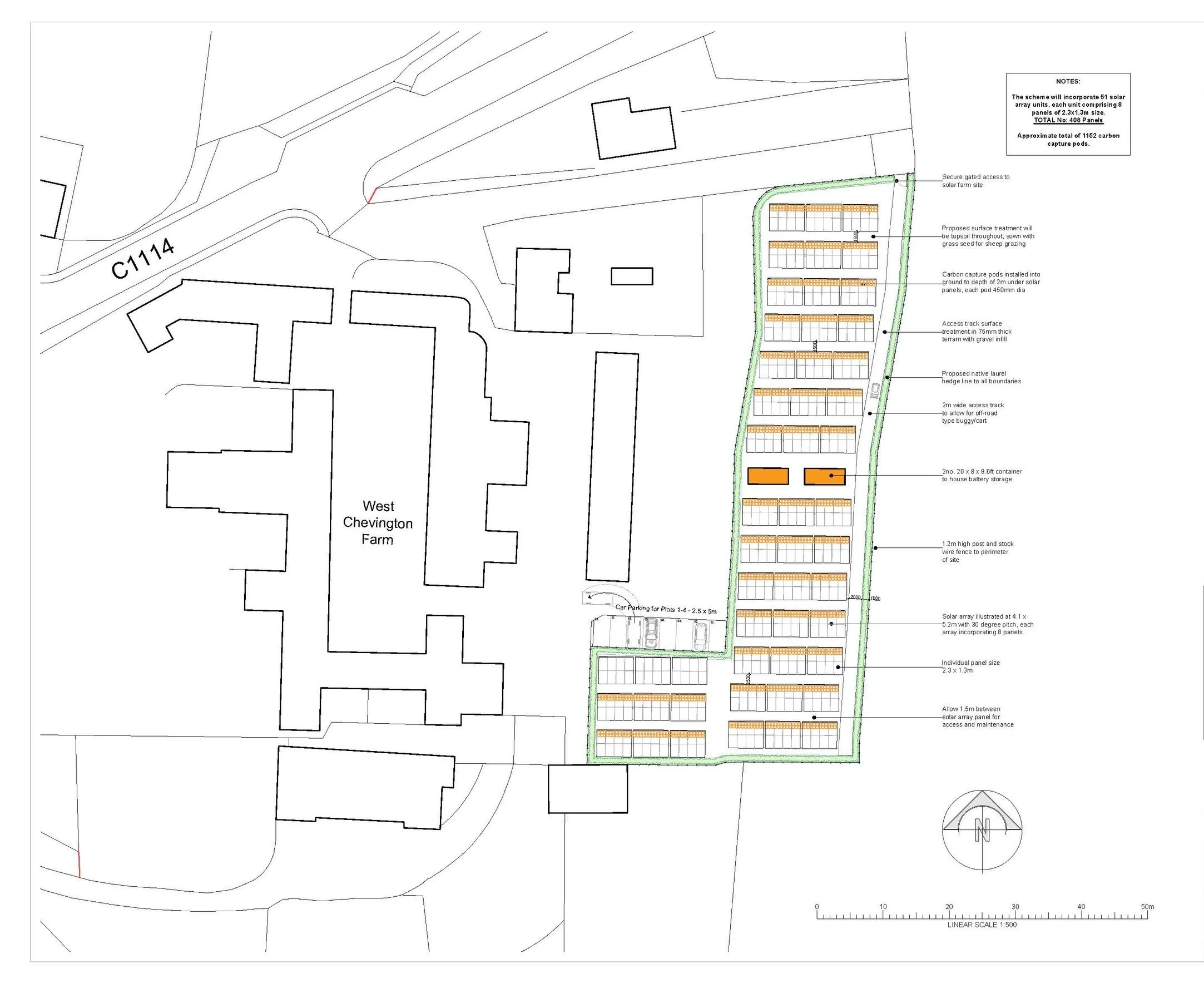 West Chevington Farm Solar Park — Searle Town & Country Planning