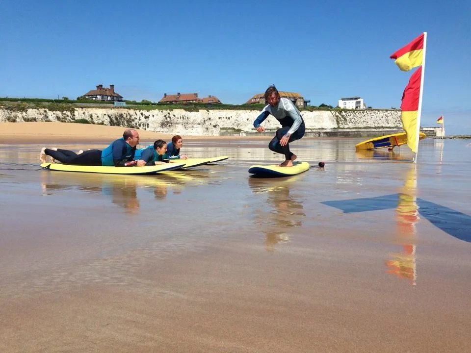 Joss Bay Surf School in Kent