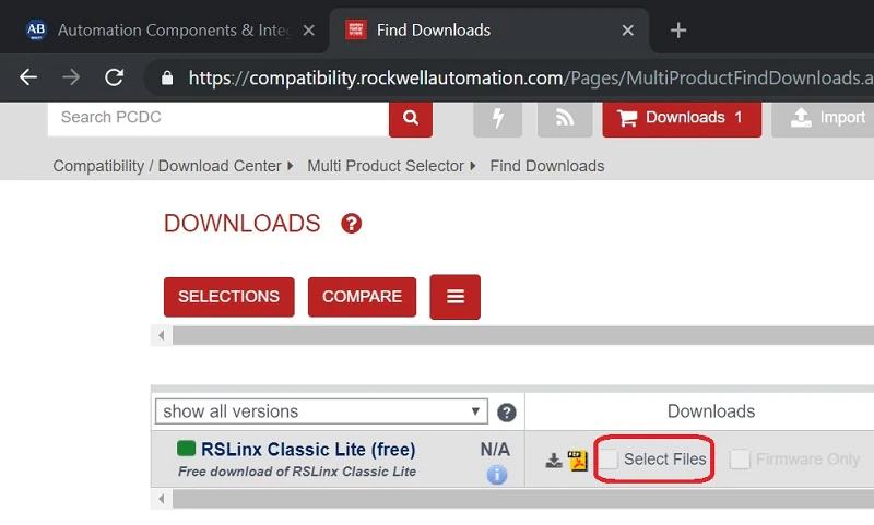 rslinx software download