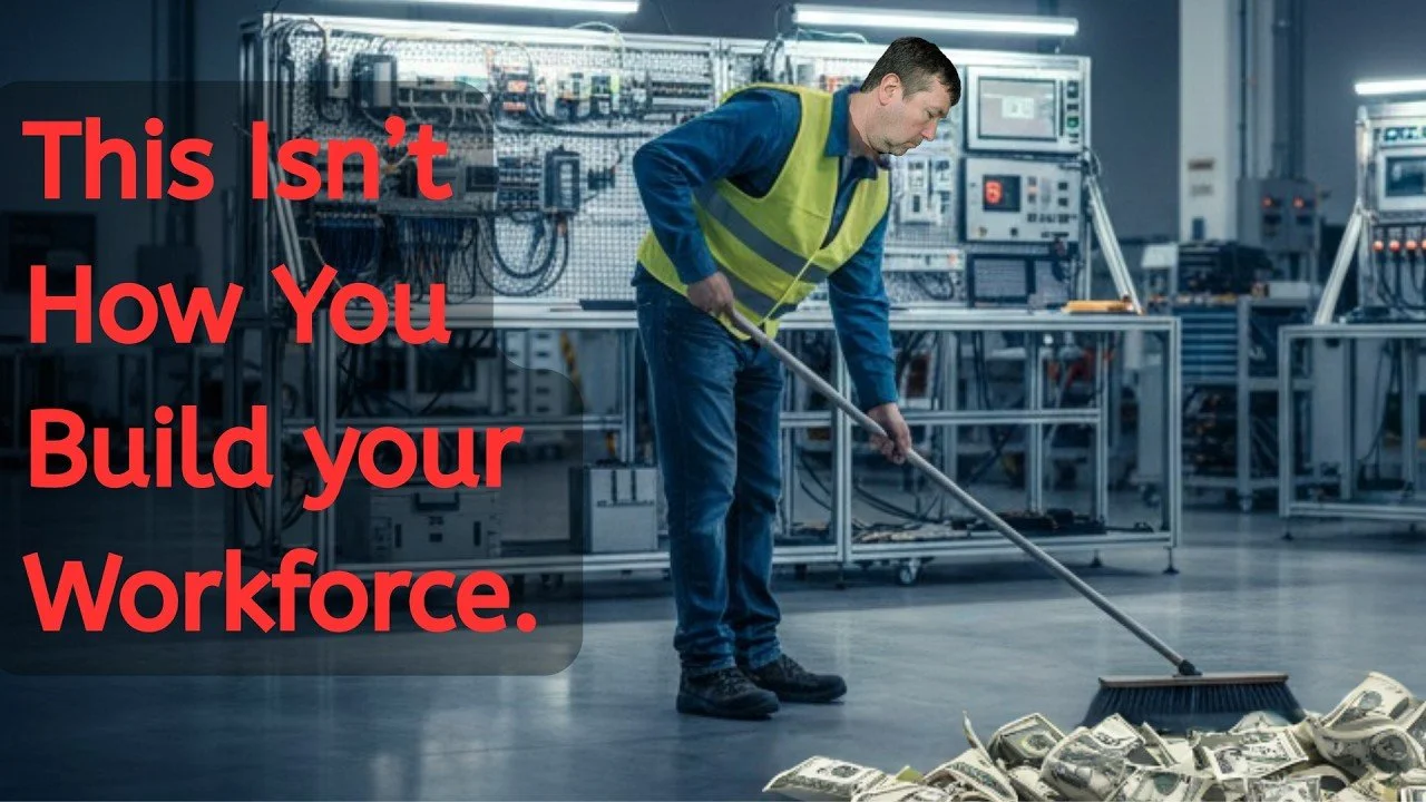 The Industrial Mesh: Why "Pushing a Broom" is Killing Your Plant