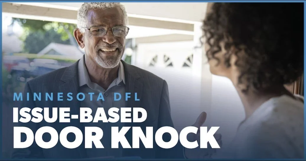 Issue Knock in Eden Prairie with SD49 Dems