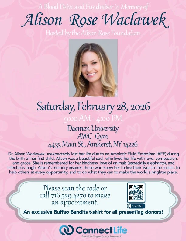 2026 Annual Blood Drive and Fundraiser