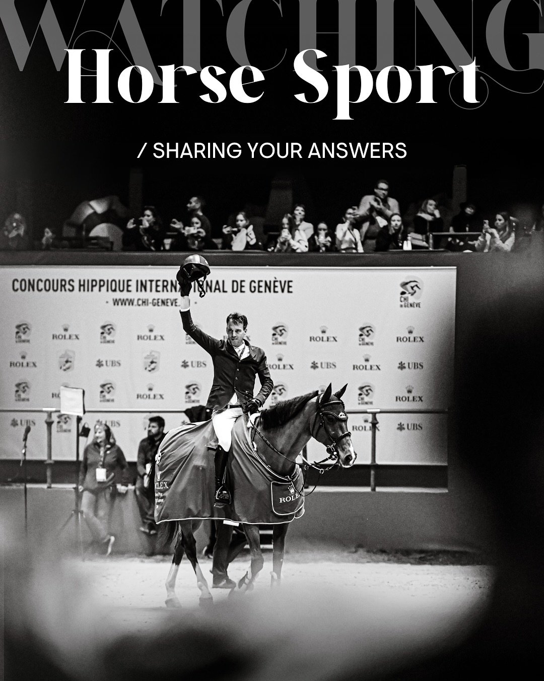 We asked you to share your thoughts on watching equestrian sports&hellip;

Your answers didn&rsquo;t disappoint!

A clear theme emerged, with many of you saying the sport can be hard to follow. It&rsquo;s not just our own research that shows this - t