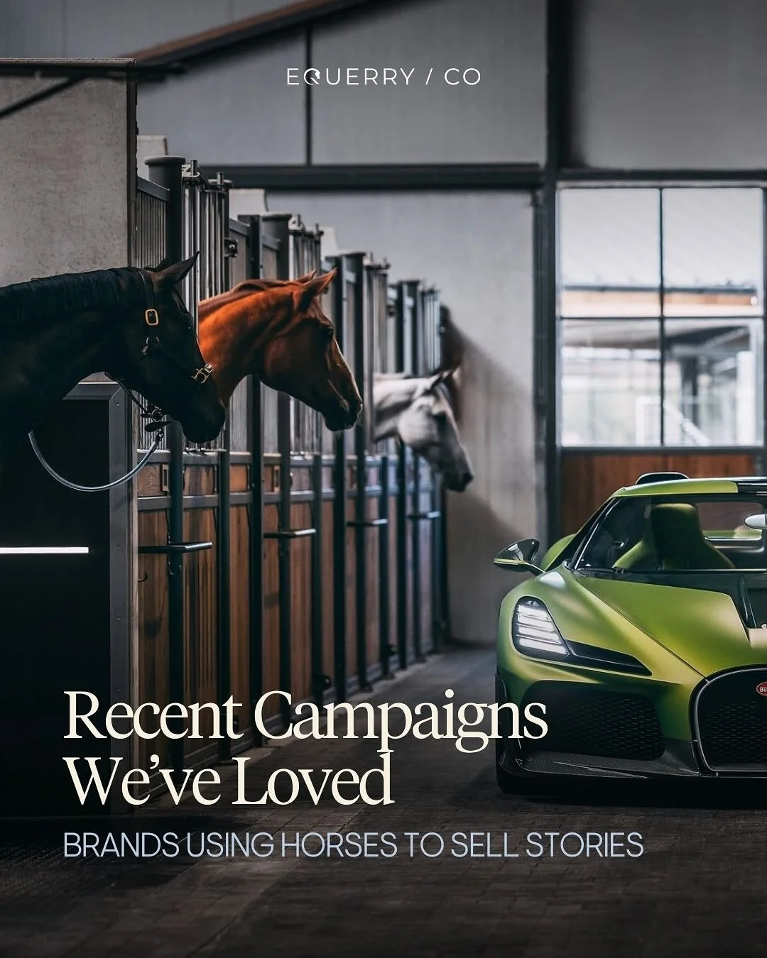 Hermès, Plus44World, and Bugatti all show us how horses still move culture, not just sport.