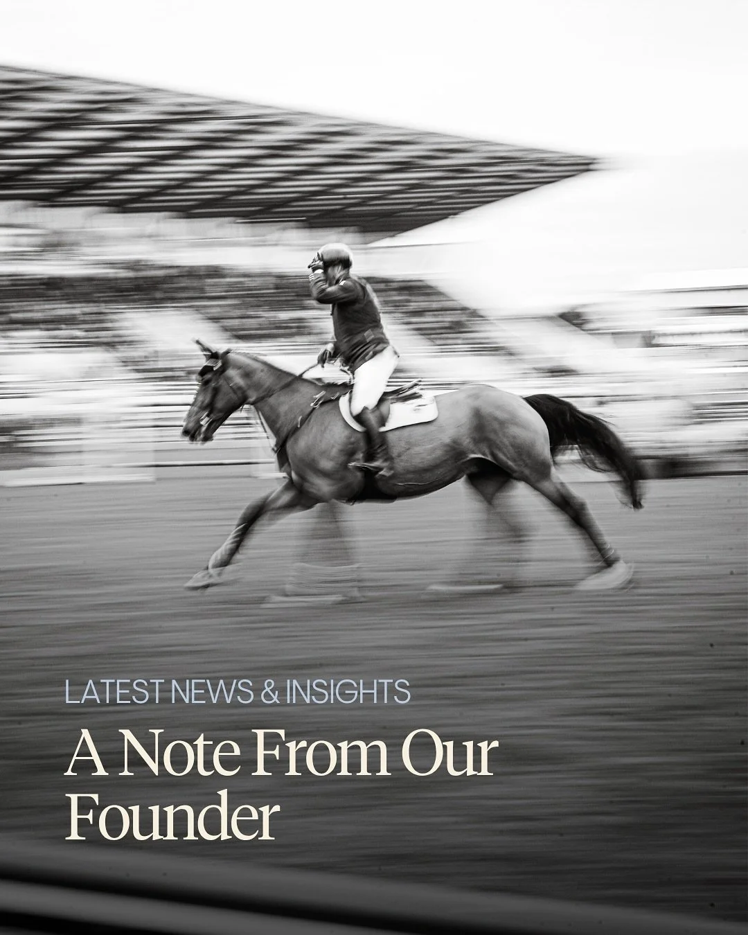 Horse girl energy only 🐎 

A note from EQuerry&rsquo;s founder, @christinebjerkan.