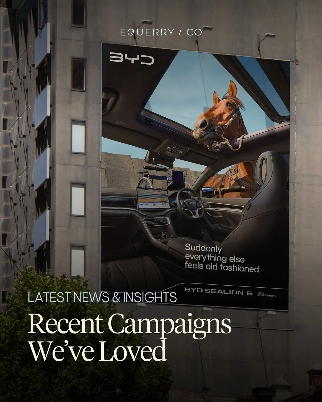 Some recent campaigns we&rsquo;ve loved that lean on equestrian storytelling to elevate the story and stop the scroll.