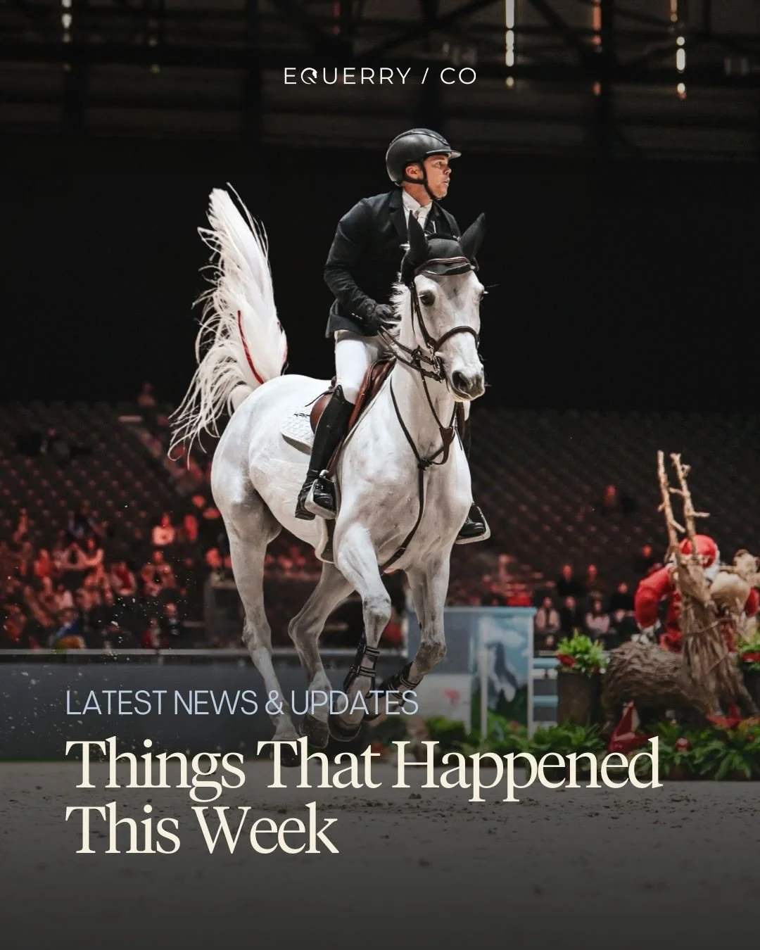 Things that happened this week: 
🕊️ Brigitte Bardot has died at 91, after a lifelong dedication to protecting animals, including horses.

🥇 At one of the last shows of the year, Larissa Pauluis won the FEI Dressage&nbsp;World Cup&trade; of Mechelen