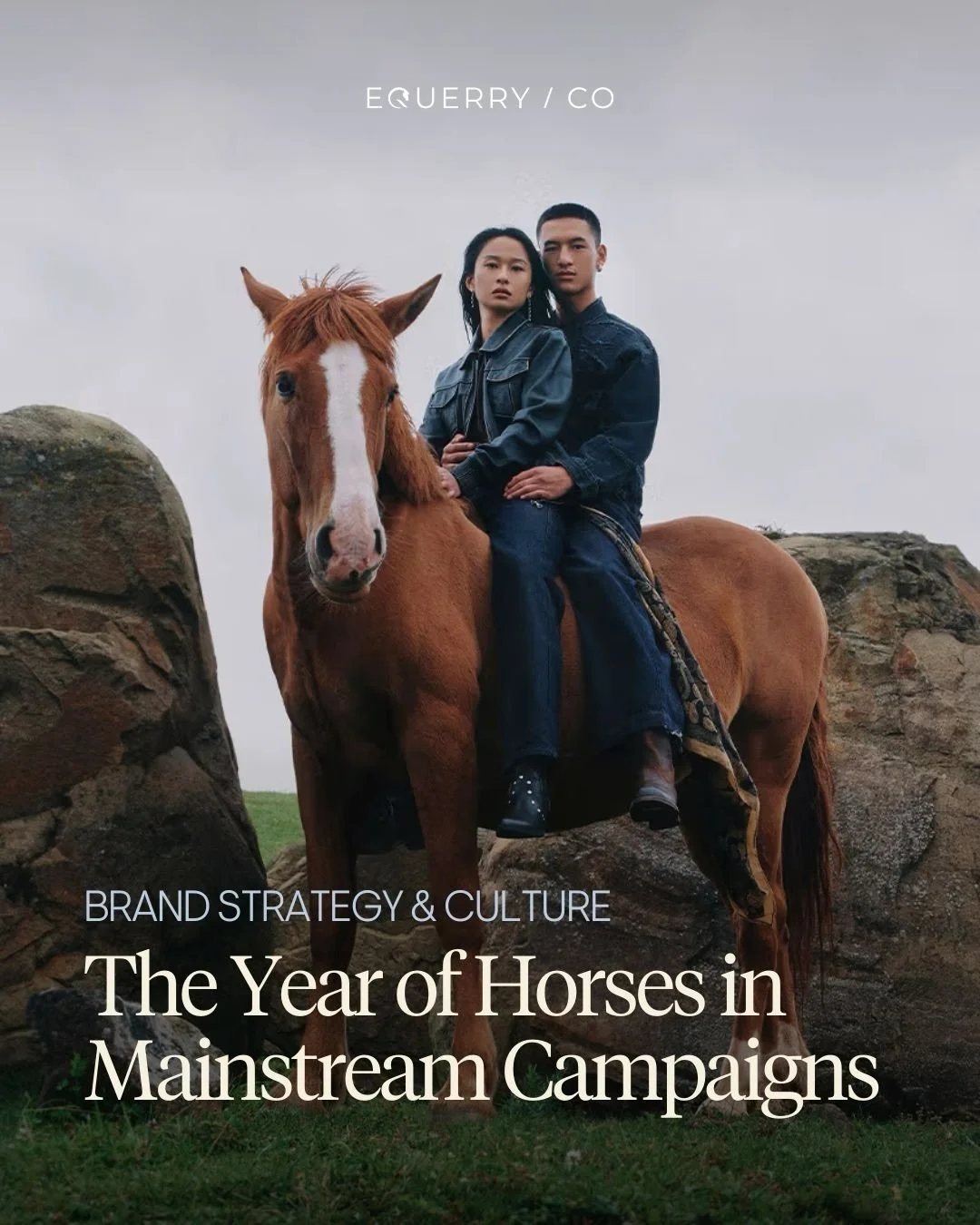 2026 might be the Year of the Horse, but it&rsquo;s also the year where horses are taking over mainstream marketing.

The Lunar New Year officially begins later this month, but we have already seen a number of campaigns featuring equestrian aesthetic