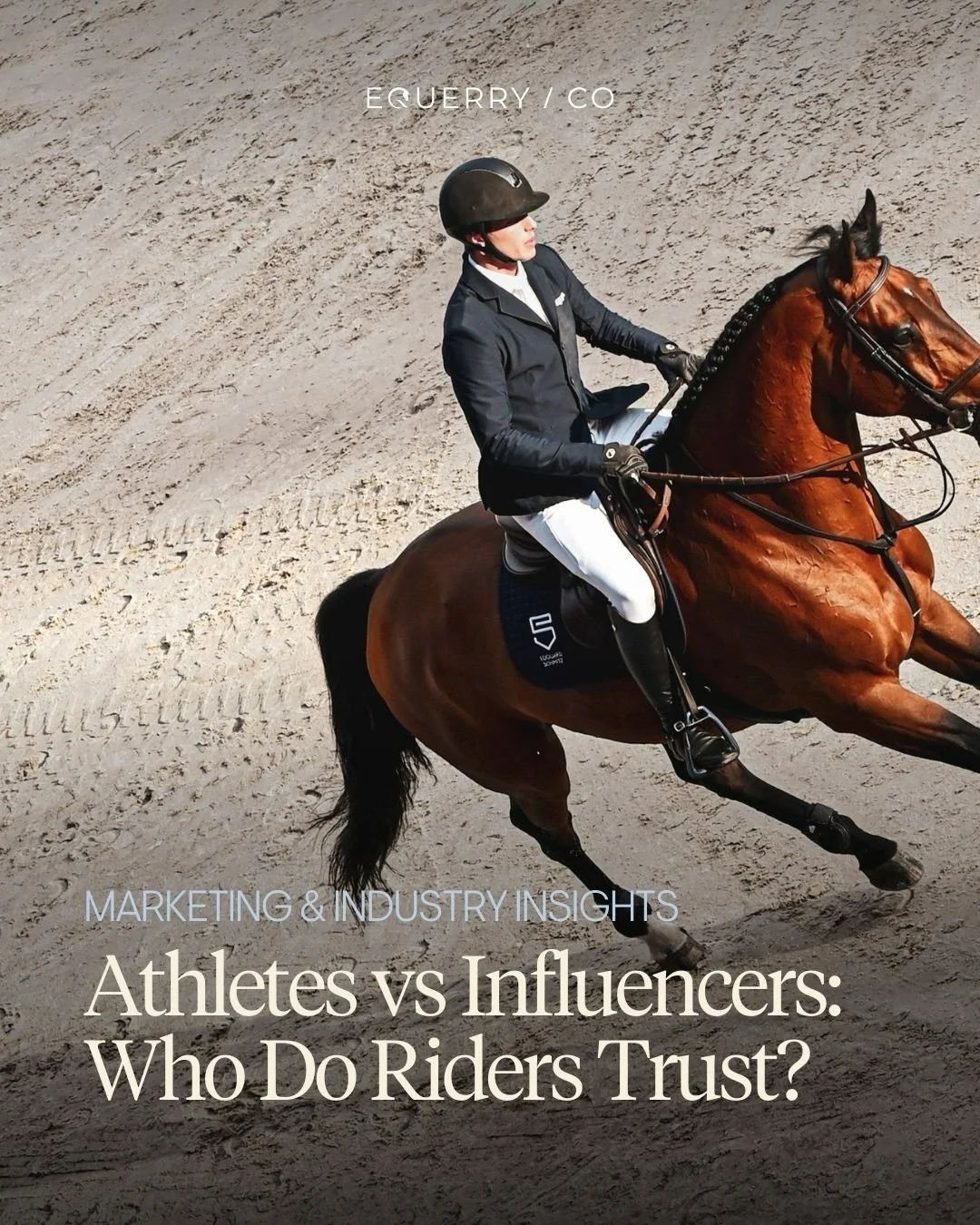 This isn&rsquo;t a &lsquo;who is better&rsquo; comparison, but it is important for brands to understand the different motivations equestrian consumers have, and why they follow different accounts.

In the equestrian industry, athletes are often under