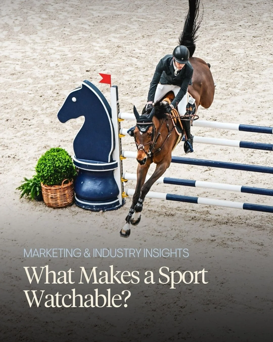 Major sports leagues like the NFL, NBA, Formula 1, and MLB have mastered the art of turning casual onlookers into die-hard fans.

Equestrian sport can do the same - if we reach people the right way.

One approach is to borrow a few proven tactics fro