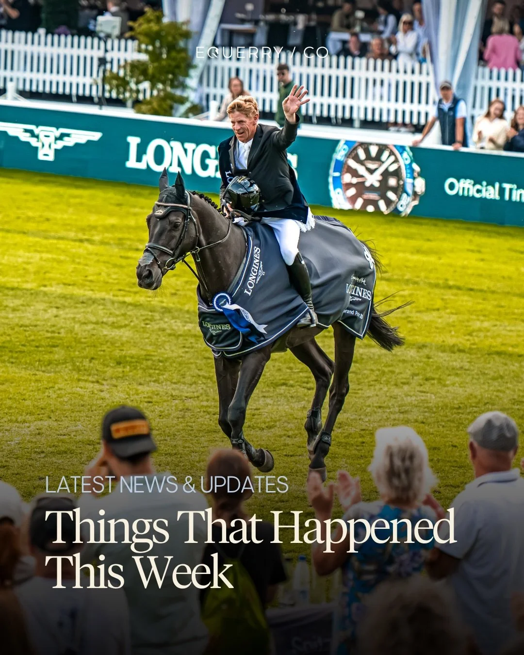Things that happened this week:

⭐ Switzerland won the CSIO5* Range Rover Nations Cup in @csiostgallen ahead of Germany and Belgium. 

🎖️Marcus Ehning won the Longines Grand Prix of Switzerland with Coolio 42, ahead of @katharina_rhomberg and Pia Re