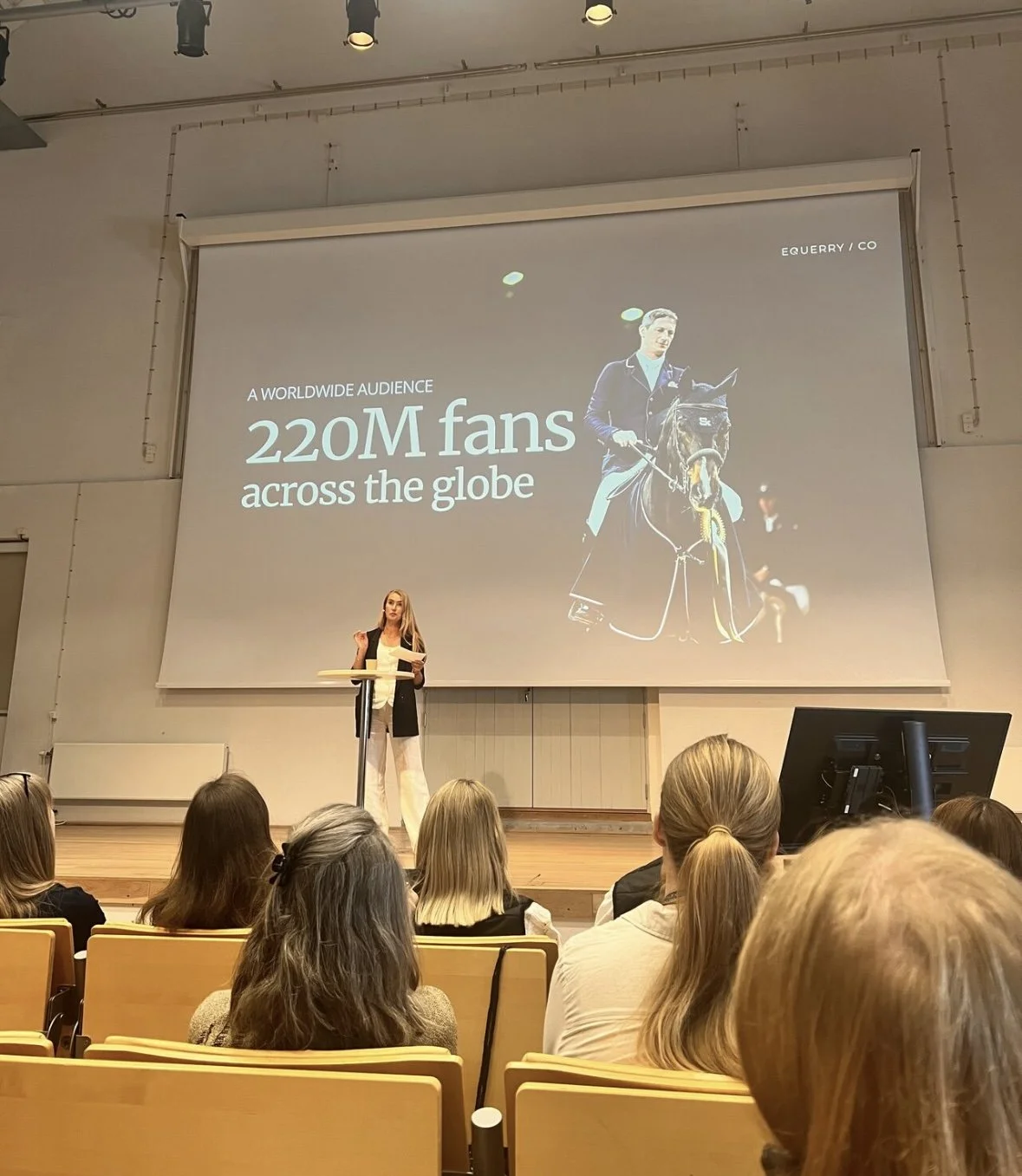 EQuerry Co’s Founder Speaking About the Scale of the Horse Industry at Inaugural HorseTech Summit Sweden 2026
