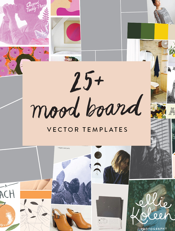 25+ Mood Board Templates