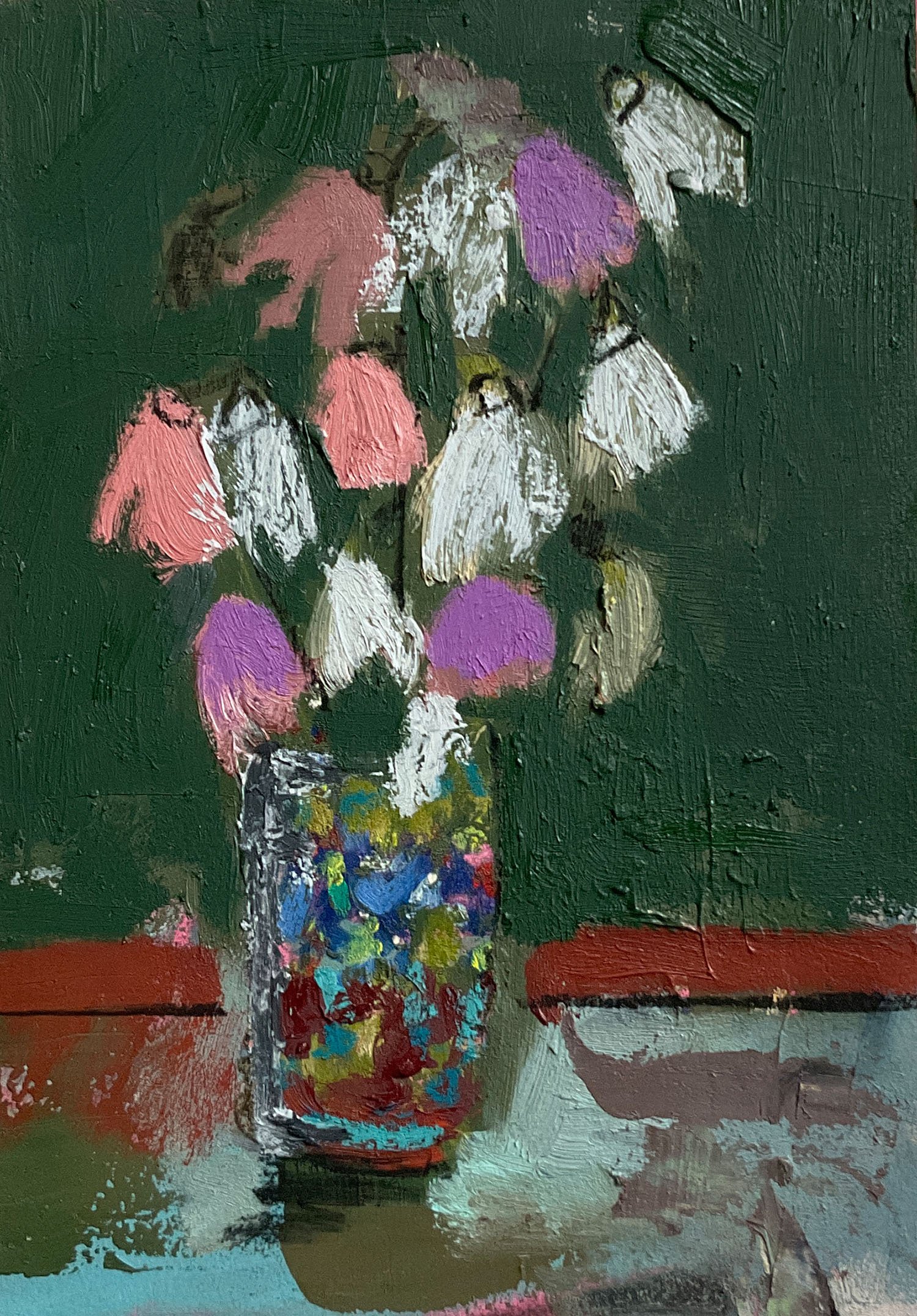 Anna, Öl auf Papier, 21 x 31 cm, 2025